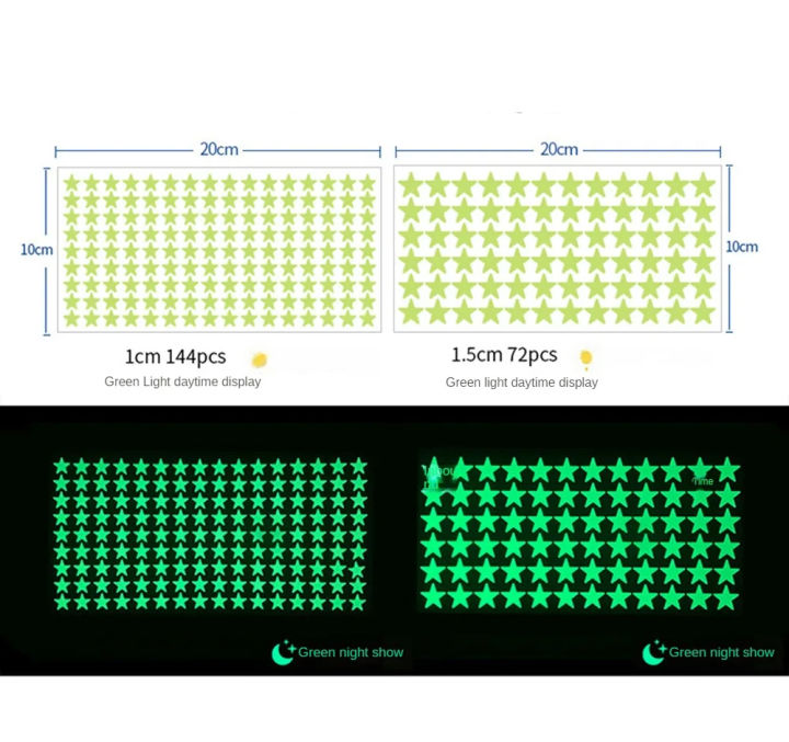 72%20Pcs%20X%201.5%20CM%20Size%20High%20Radium%20%20Star%20Stickers%20High%20Quality%203D%20Light%20Emitting%20Stars%20-%20Radium%20Luminous%20Stars%20Florescent%20Glowing%20in%20the%20dark%20Radiam%20Stickers%20-%20Image%206