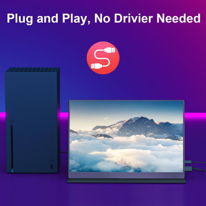 Second%20External%20Monitor%20Portable%20Gaming%20Monitor%202560x1600%20Resolution%20Clear%20Color%20HDR%201200:1%20Contrast%20Ratio%20Multi%20Port%20for%20PC%20-%20Image%205