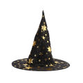 2Pcs/Set Kids Childrens' Halloween Costume Witch Cloak Cape and Hat Cosplay Prop. 