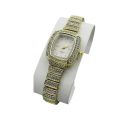 New 2024 Diamond Square Women's Quartz Bracelet Watch Good-looking Women's Casual Fashion Watch Watch. 