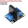 5v Relay 1 Channel For Omron Ssr High Low Level Solid State Relay Module 250v 2a For Arduino. 