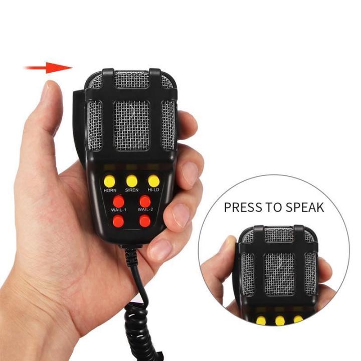 Vip Horn Car Auto Vehicle Truck 5 Sound Tone Loud VIP Horn Siren Police Firemen ...