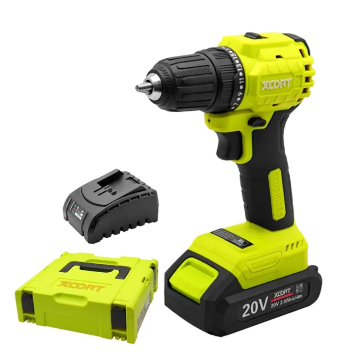 20V Xcort Cordless Drill 10mm - XDC06-20BL - 60N.m - Brushless