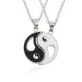 couple necklace necklace for women 2 PCS Best Friends Necklace Jewelry Yin Yang Tai Chi Pendant Couples Paired Necklaces amp;Pendants Unisex Lovers Valentine 39;s Gift. 