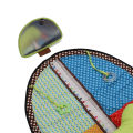 Tummy Time Pillow Play Mat Baby Tummy Time Mirror Play Mat with Height Scale Collapsible Waterproof Tummy Time Pillow Support. 
