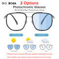 OQ BOGA 20 Styles Unisex Anti UV Photochromic Sunglasses Anti Blue Light Radiation Metal Irregular Frame Computer Glasses. 
