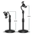 360° Rotation Mobile Phone Stand Universal Scalable Desktop Support Smartphone Holder Facetime Live Streaming Shoot Video phone Holder. 