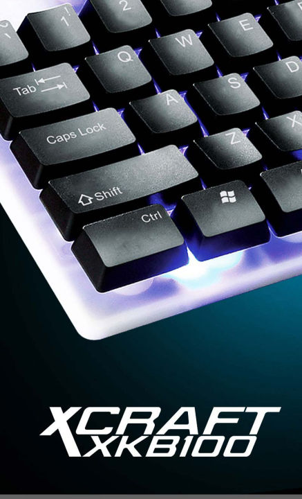 Alcatroz%20X-Craft%20XKB100%20Spill%20proof%20Gaming%20Keyboard%20with%20Backlight%20Effect%20-%20Image%205