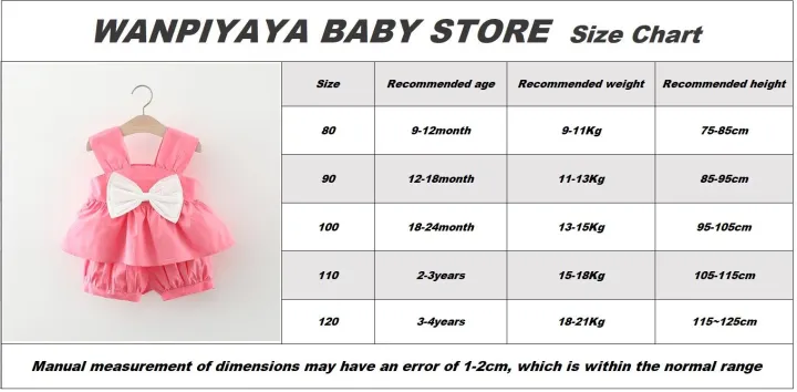 Terno%20Outfits%20For%20Kids%20Girl%20Summer%20Bow%20Solid%20Color%20Suspender%20Top%20And%20Shorts%20Set%20Dress%20For%20Kids%20Girls%20Baby%20Girl%20Cute%20Korean%20Cotton%20Beach%20Two%20Piece%20Set(0-3%20Years%20Old)%20-%20Image%202