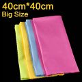40x40cm Big Size Microfiber Cloth Lens Screen Camera Lenses Glasses Cleaner for Eye Glasses Wipe Sunglasses Duster Jewelry Large. 