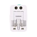 All in One Universal Travel Adapter Plug USB US UK EU Converter Socket Plug Adaptor Power Charger CE EU UK US Adaptor. 
