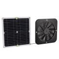 Greenhouse Solar Powered Fan 100W Round Effective Cooling Solar Panel Fan Kit. 