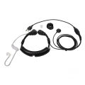 Throat Mic Earpiece Acoustic Tube Headset with Finger PTT for Alan Midland LXT600VP3 LXT500VP3 GXT1050VP4 GXT1030VP4 hot sale. 