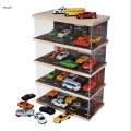 1/64 Scale Diecast Model Car Display Case for Toy Cars Model Car Collectible. 