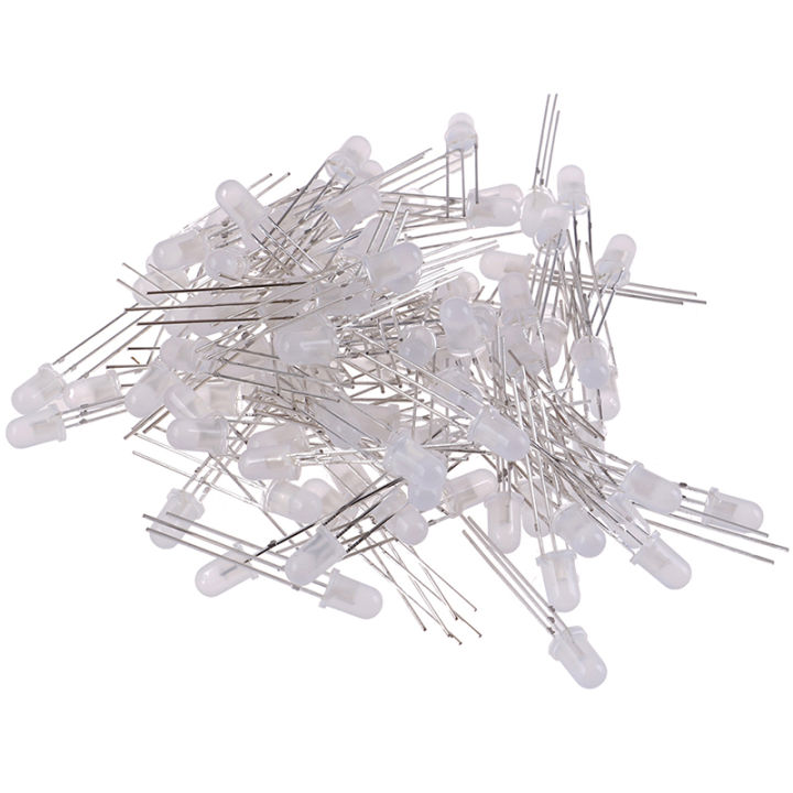 100PCS%203/5mm%203-Pin%20Dual%20Bi-Color%20Diffused%20Common%20Cathode/anode%20LED%20Diode%20LIGHT%20-%20Image%203