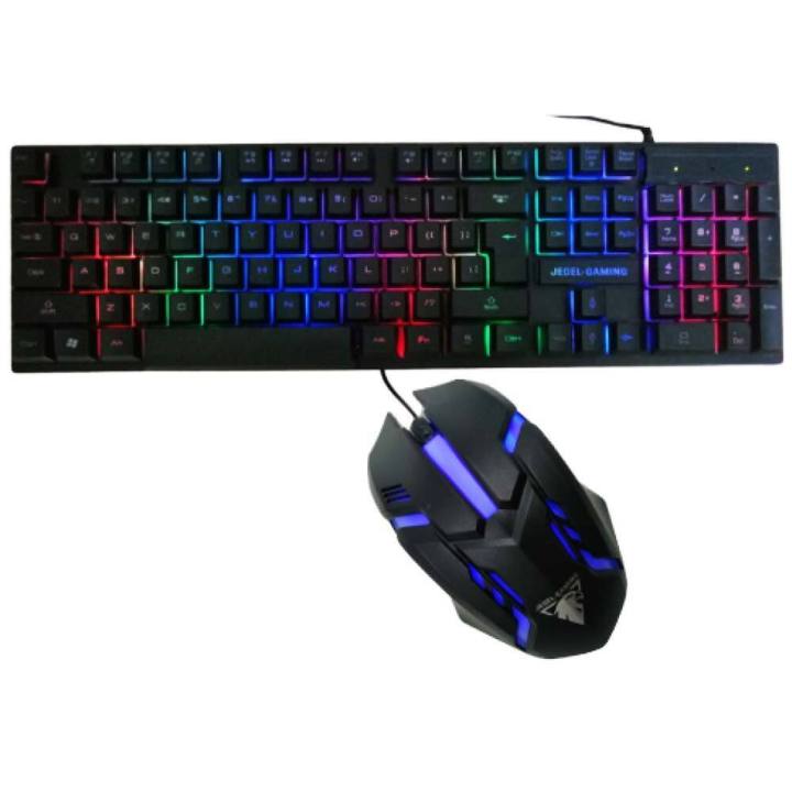 Jedel GK110+(RGB) / Kaku KSC-502 / MIXIE / Jedel GK130(RGB) USB wired keyboard and mouse combo pack gift pack super quality kaku 502 combo pack ksc502 MIXIE X2 & X7s