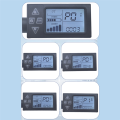 Fullhaodd 861-SM Electric Bike Meter LCD Display Screen 24V-60V Electric Scooter Instrument Control Panel Speed Display. 