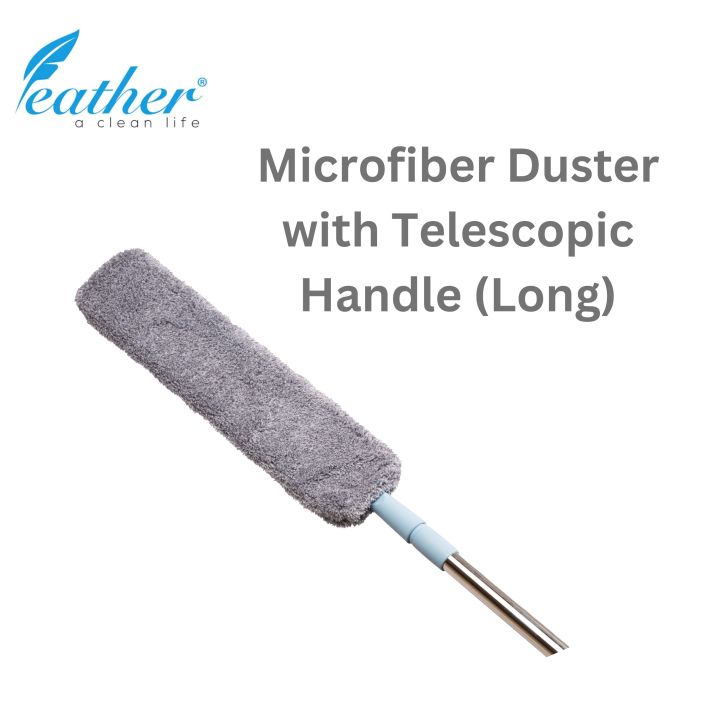 MICROFIBER DUSTER WITH EXTENDABLE HANDLE
