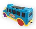 Pull String & Lighting Function School Bus Toy For Kids, Colorful School Bus Toy, Pull String Movement & Lighting Function, Best Gifts For Your Kids.. 