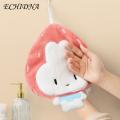 ECHIDNA Hanging Wipe Towel Thickened Kid Handkerchief Bathroom Towel. 