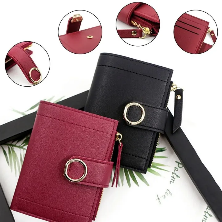 Card%20holder%20Ladies%20purse%20Compact%20PU%20leather%20Coin%20pocket%20Small%20wallet%20Folding%20design%20Short%20size%20Money%20holder%20for%20Daily%20use%20Travel%20accessory%20Shopping%20companion%20Gift%20for%20women%20-%20Image%207