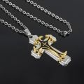 Cross Pendant Necklaces For Men Women Teens Punk Gothic Trendy Cross Necklace. 