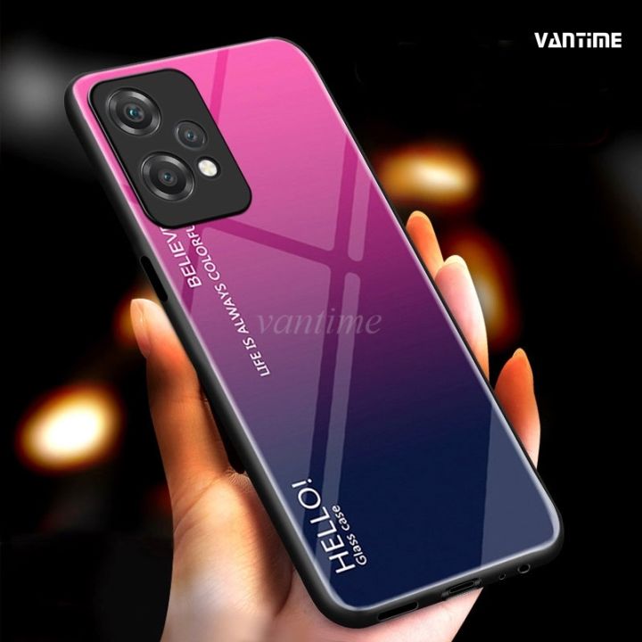 Vantime For Oneplus Nord Ce 2 Lite 5g Case Gradient Phone Back Hard 