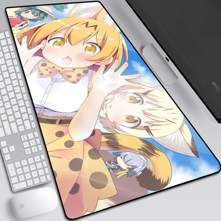 Keyboard%20Edge%20Mousepad%20Mouse%20Gamer%2060X120%20Anime%20Mice%20Friends%20Project%20Large%20Locking%20Pad%20Kemono%20Computer%20Mat(Style%202_30X70X0.3Cm)%20-%20Image%203