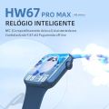 HW67 Pro Max Wirless Smartwatch Series 7 2022 Smart Watch Touch Screen NFC HW67 Pro max Smartwatch Male and Female Dual key smart watch Android /ios support. 