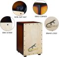 GECKO Adjustable  Cajon BOX with Bag Aley Key Drum-Wooden Percussion with Adjustable Guitar Strings | Birch Wood, Compact & Lightweight with carrying case. 