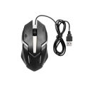 USB LED Wired Optical Gaming Mouse TJ-9 Gaming Mouse, 5V 100mA 3D Scroll Wheel USB Mouse For ESports Game For PC Black. 