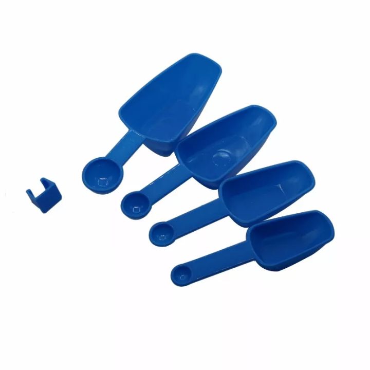 Measuring Cups Spoons set Bakeware set cake set 4 pcs plastic Coffee Measuring Scoop Sealing Tea Measuring milk powder Spoon Kitchen Tool