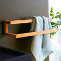 Mr Wood Modern Towel Rack / Teak Wood Towel Bar / Wooden Towel Bar for Bathroom / Simplest Towel Rack / Towel Rails. 