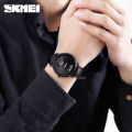 New Skmei Minimalist Creative Calendar Men's Watch Fashion Business Workplace Men's Quartz Watch. 