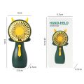20CC Cute for Cat Handheld Fan Small Cooling Fan Portable USB Eyelash Fan 3 Gear Speed Adjustable Mini Ventilation Fan Low NoUSB Fan. 