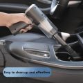 Handheld Cordless Car Vacuum Cleaner 120W Portable Small Wireless Vacuum Cleaner, 6000PA Strong Suction Power, Wet and Dry Use Suitable for House Car Office Sofa. 