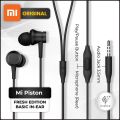 Xiaomi Earphone Mi Piston Fresh Edition In Ear Headphone Basic Standard Earphone Headset. 