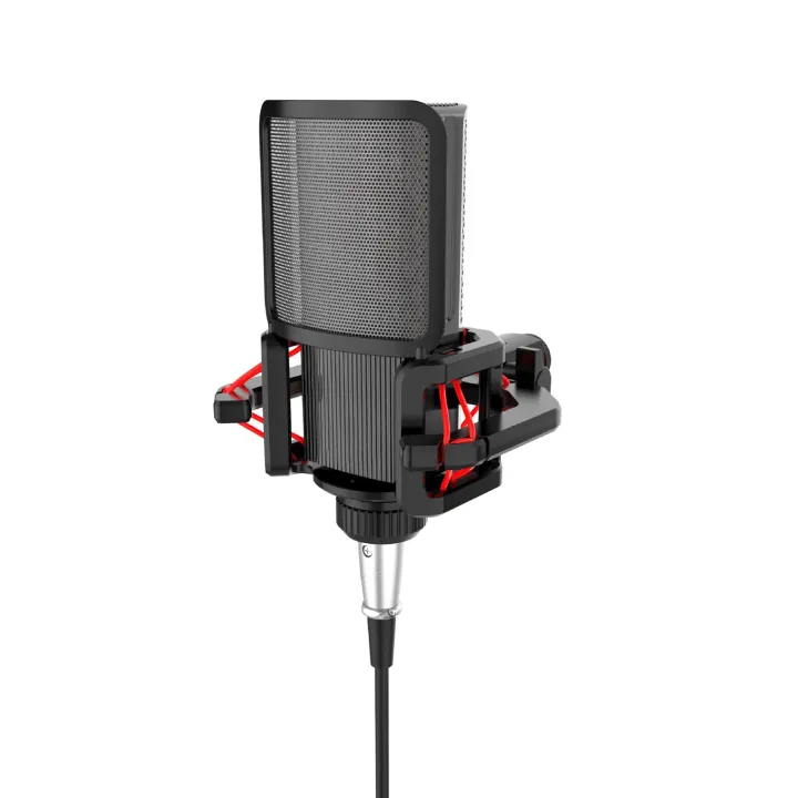 Microphone%20Shock%20Mount%20with%20Microphone%20Filter%20Windscreen%20Reduce%20Noise%20Anti%20Vibration%20Screen%20Stable%20Easy%20Install,Red%20-%20Image%207