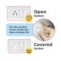 Baby Child Safety Plug Socket Covers x 3 Protector Guard Mains Electric Insert UK. 