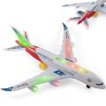 Airbus A380 Airplane Model Flash Electric Toy Lights Sounds Air Asia Plane Kids Toys. 