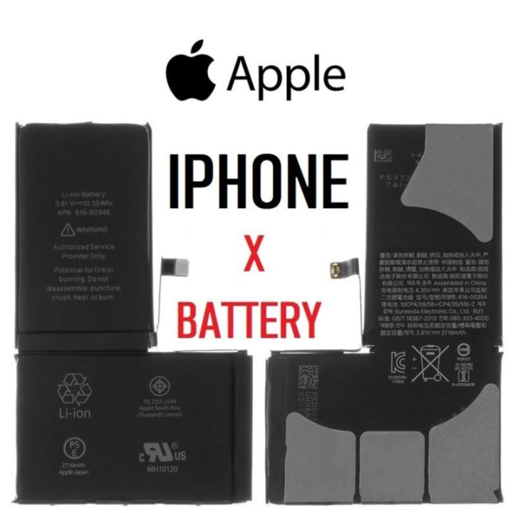 Apple iPhone X Battery Replacement Battery Genuine Battery for