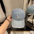 Same Material NY Team Jin Yangji Yaman Hat New Style Logo Hole Baseball Cap Denim New Men and Women Baseball Cap ﹑. 
