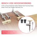 Woodworking Bench Dog Clamps with Bench Dog Stop Sets, Clip Clamp Fixture Vise Benches Joinery Carpenter Tools(20Mm) B. 
