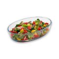Red Cherry - Borosilicate Oval Baking Tray. 