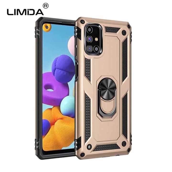 xprmy for Samsung Galaxy Note 8 phone Case Luxury Armor Shockproof TPU PC 2 in 1 360 Degree Rotating Holder Ring Back Cover