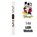 Disney Fashion Mickey Children Watches for Girls Sport Touch Bracelet LED Love light Kids Watch Boys Electronic Digital Clock. 