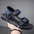 Men's Sandals2023New Summer Beach Shoes Non-Slip Trendy Teen Soft Bottom Sports Driving Sandals Men. 