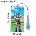 6 Styles Anime Dragon Ball Saiyan Warrior Acrylic Bookmark Gift for Manga Book Fan Reading Marker. 