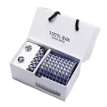 【BestGO】5Pcs Men Handkerchief Cuff Button Necktie Suit Wedding Party Accessories Gift. 