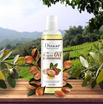 Disaar Pure Natural Argan Oil Moisturizer & Whitening Skin Softer Multi-Purpose Oil 100ml
